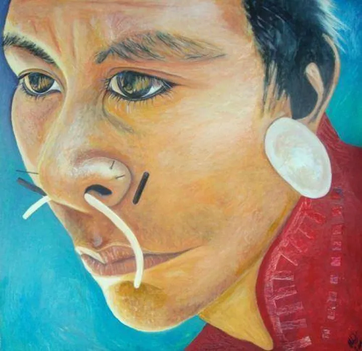 The Last Shaman, œuvre de Carlita Antevasin