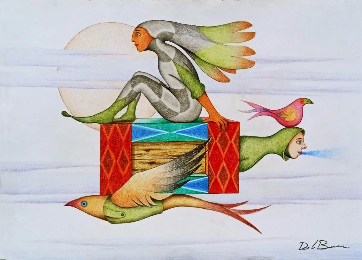 The commission, artwork by Jose Luis De la Barra Bellido
