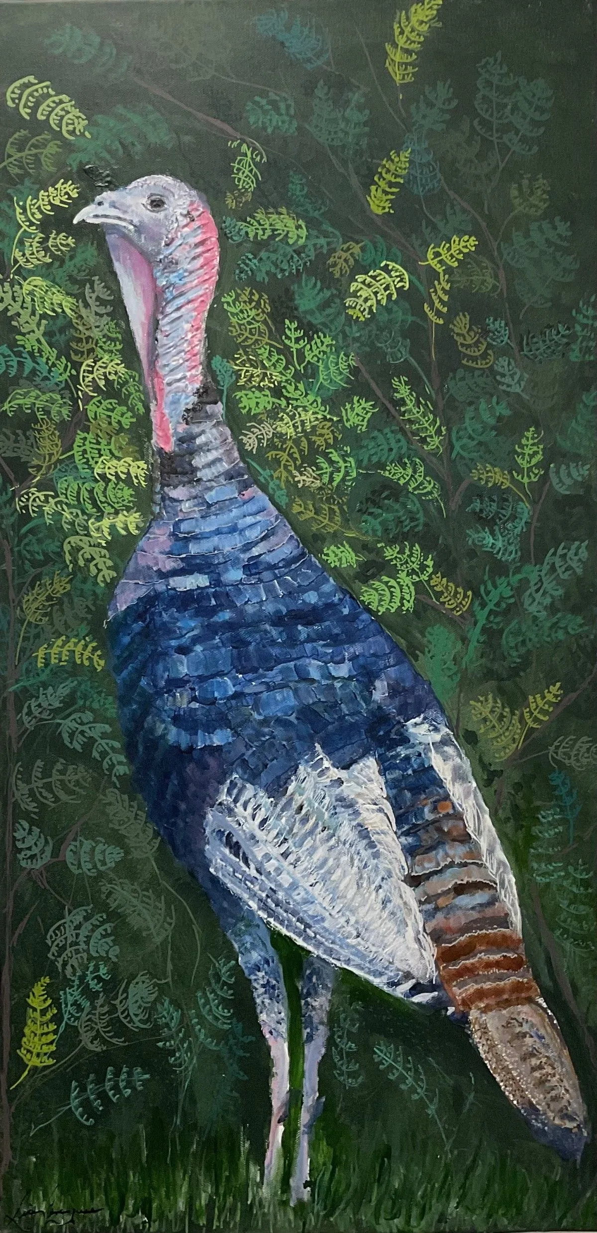 Dindon Sauvage, artwork by Lise Levesque