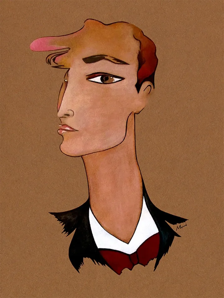 The Gentleman, artwork by Merve Sayar