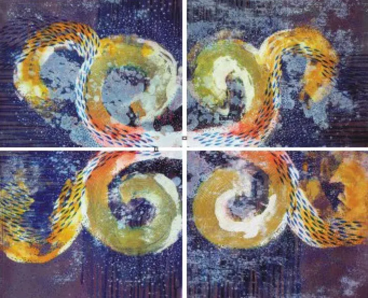 Abiogensis (the unknow journey of life II), œuvre de chanchal ganguly