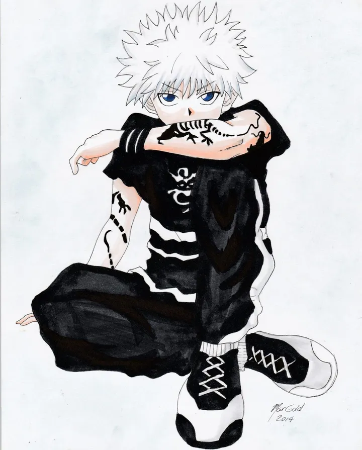 Kilua -HXH, artwork by Margold Reina