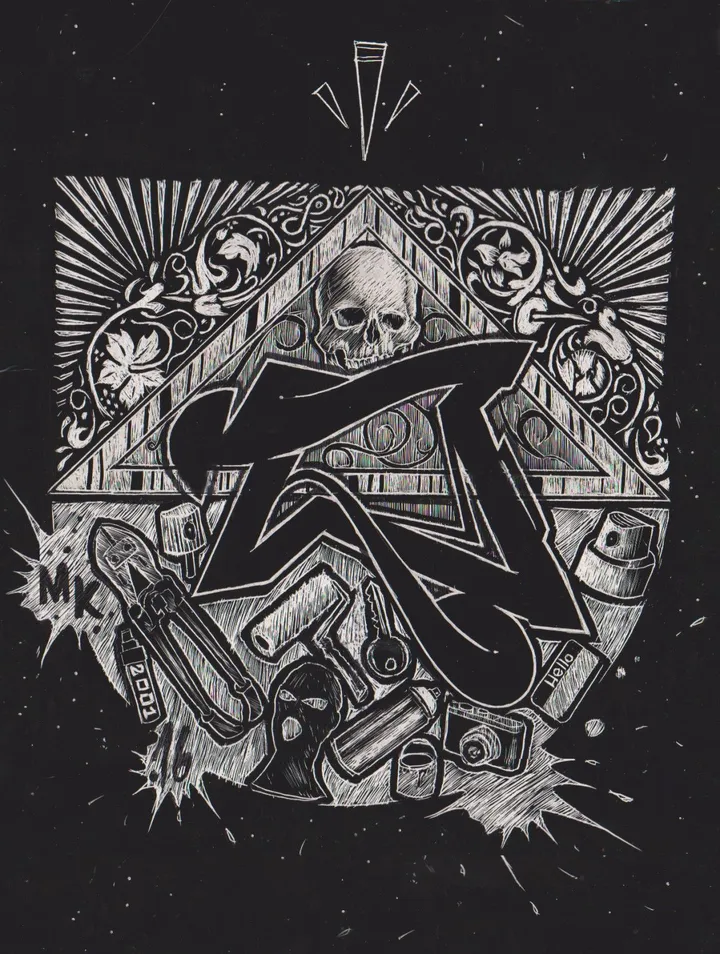 Q, artwork by Jordi Buko
