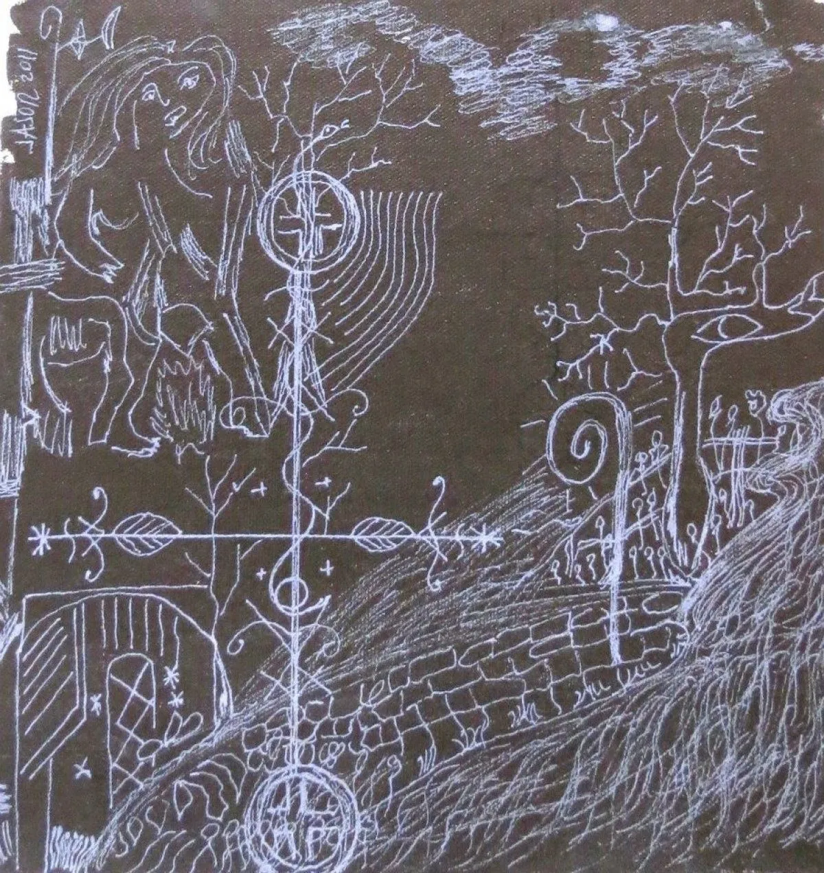 Papa Legba, œuvre de Muscadin Jean-Yves Jason