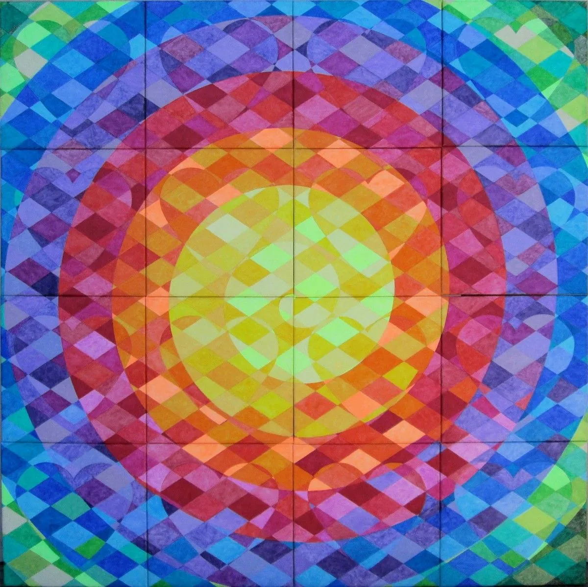 Light At The End Of The Tunnel, artwork by Pat Guerre