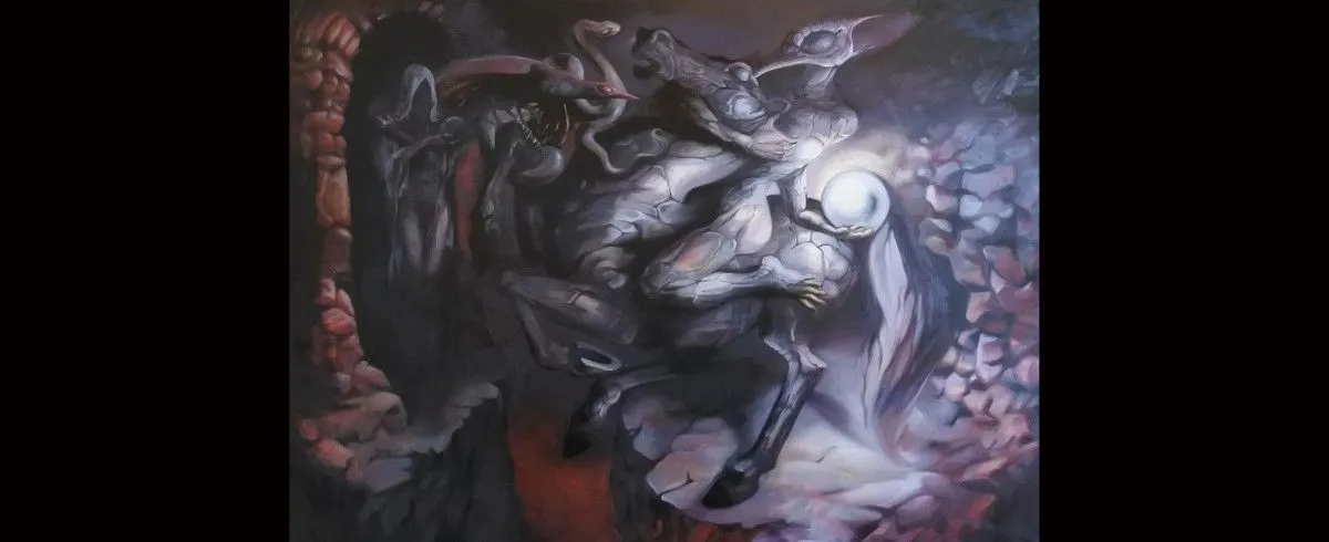 knowledge angel, œuvre de Dimitris Vitalis