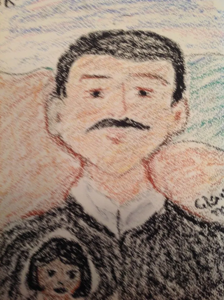 Diego ,l'amour de Freda, artwork by Céline Marcoux