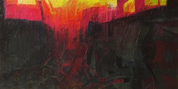 Sunrise and Elements, œuvre de Abhishek Kumar
