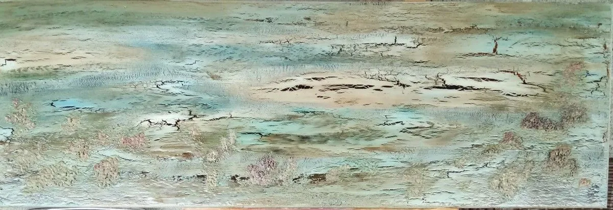 Fond marin, œuvre de Viviane RINCK