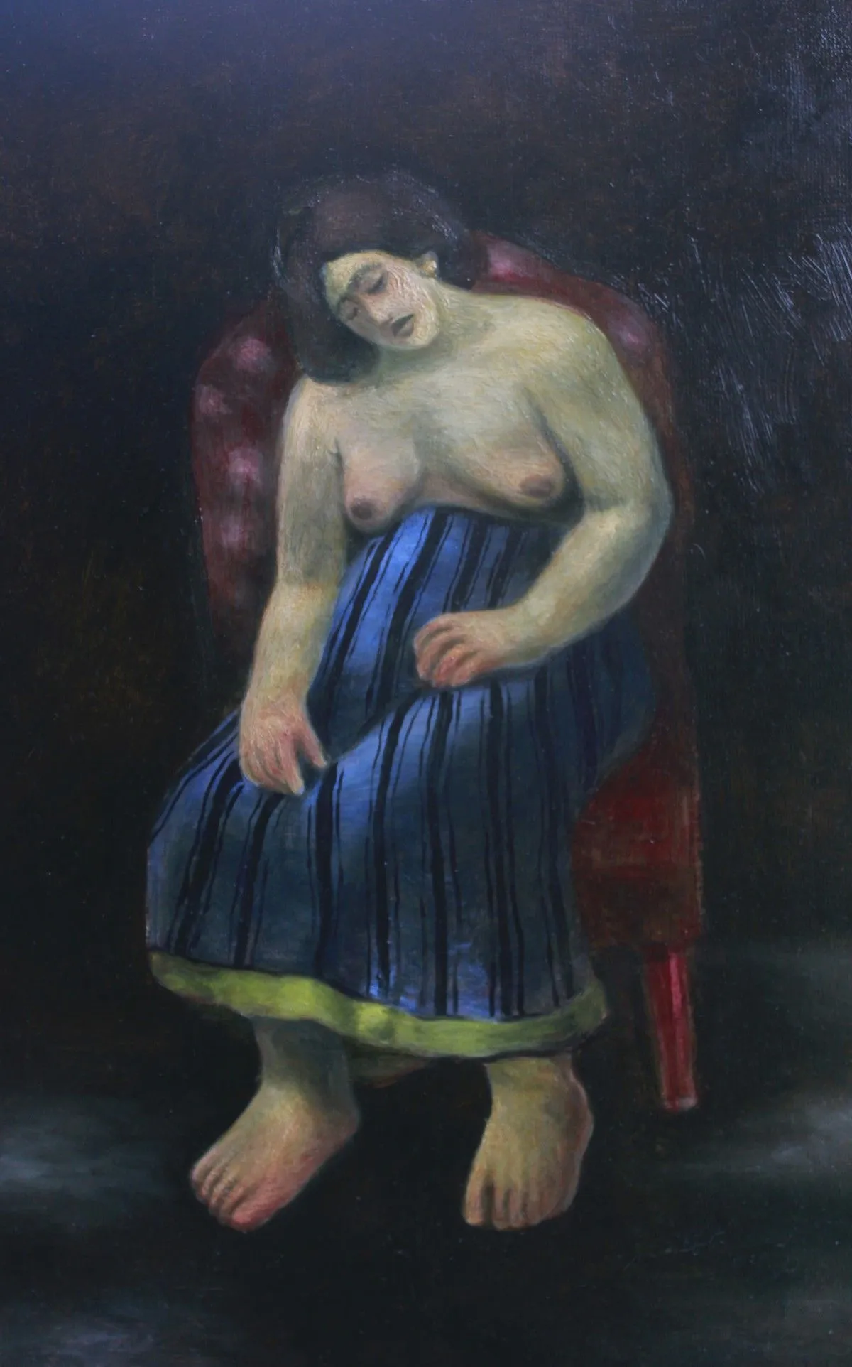 Dreaming Madonna i, artwork by mayantha perera