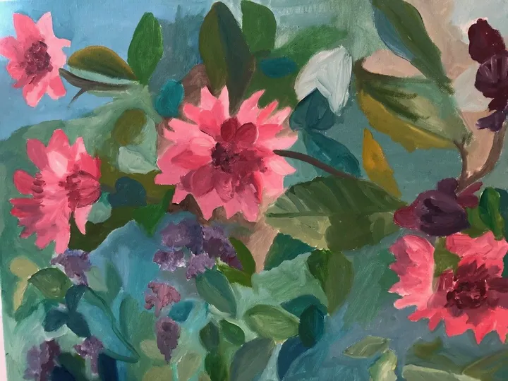 Flowers 1, artwork by Patricia Fierro