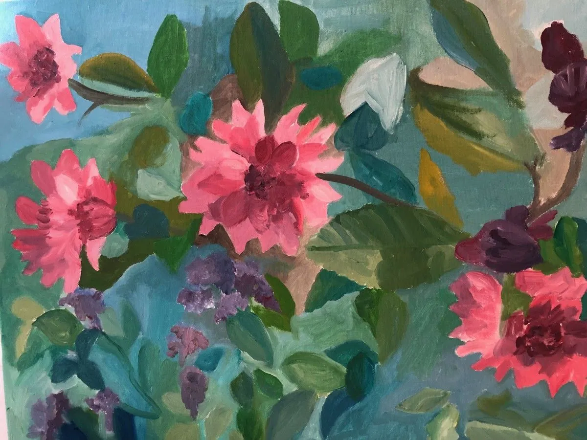 Flowers 1, artwork by Patricia Fierro