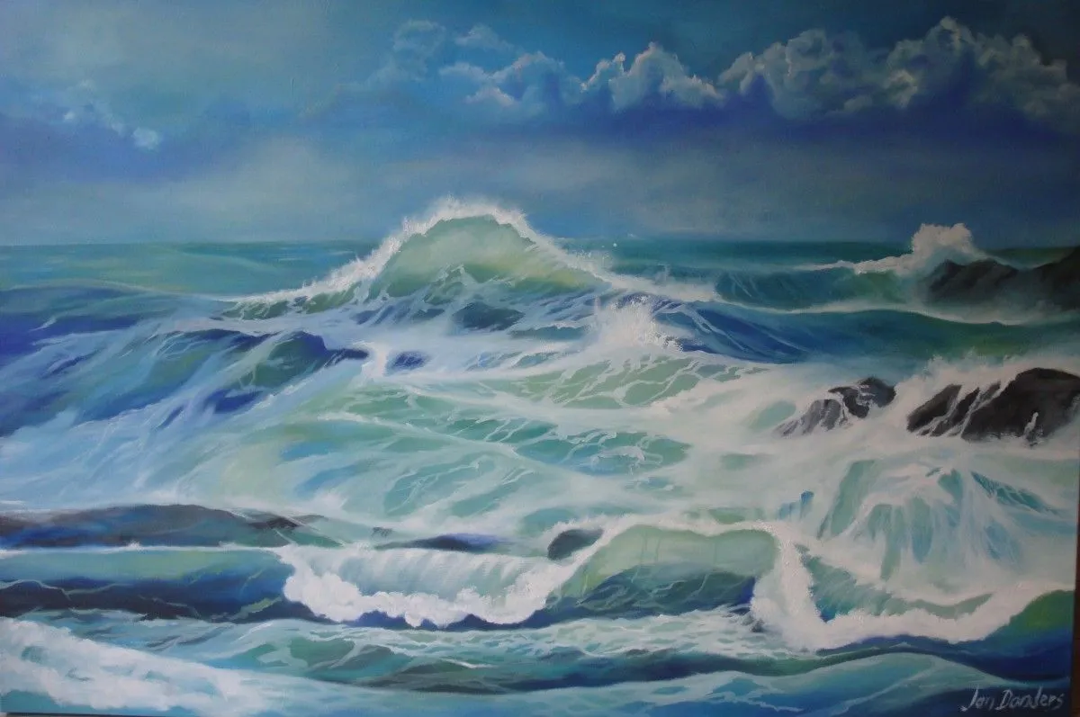 Ocean 1, artwork by Jan Donders