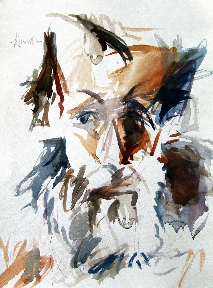 Selfie, œuvre de Akanthos A