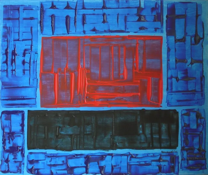 Composition 11-21, œuvre de Marcel Renaud