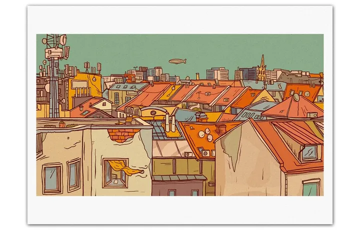 Budapest - Mester NC, œuvre de Zsolt Vidak