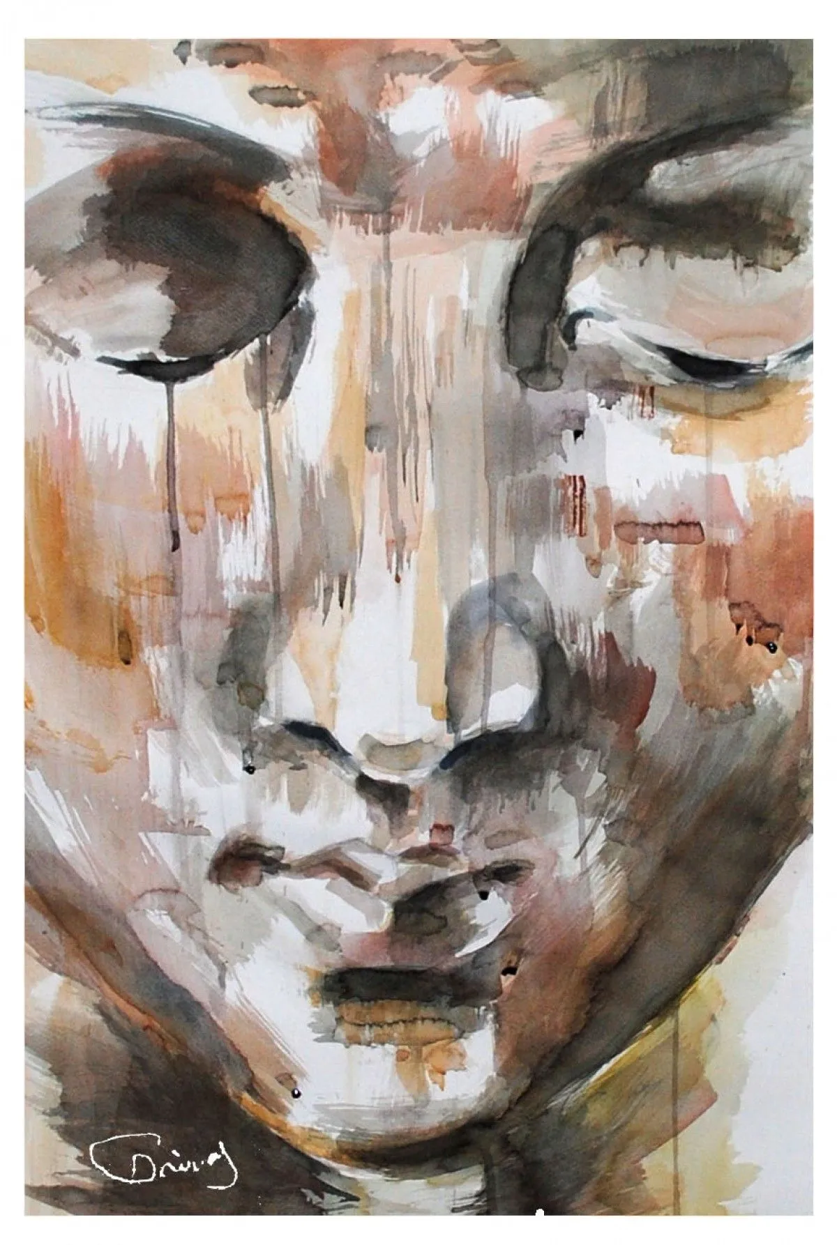 Melancholy, œuvre de Darina Gayvas