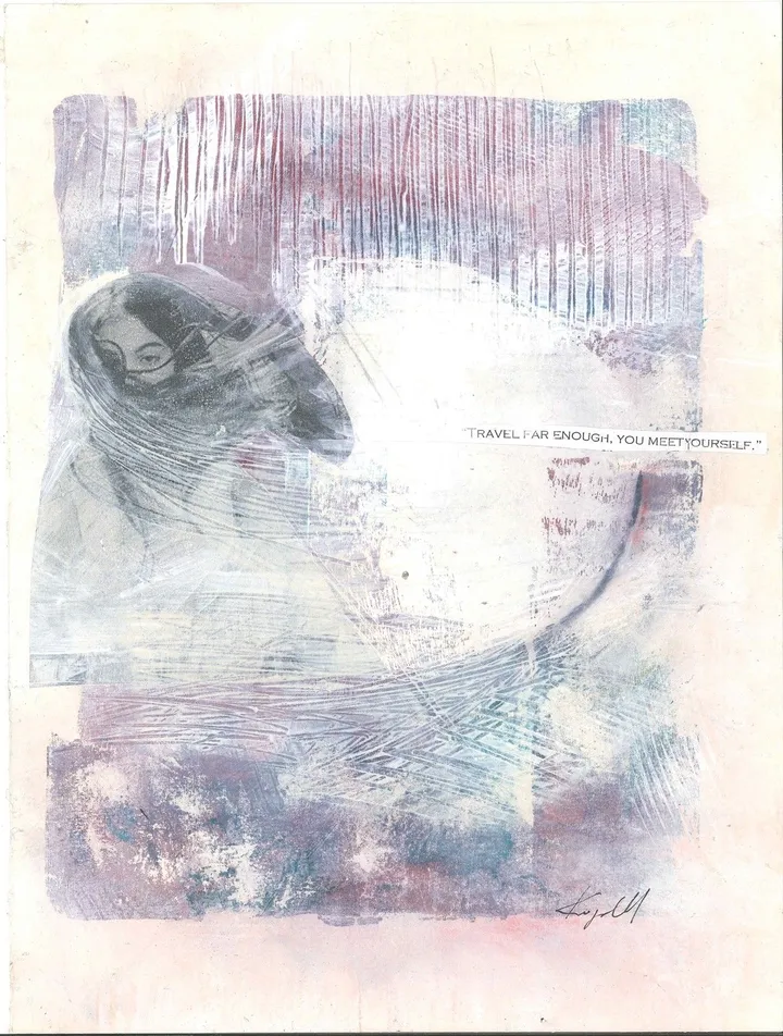 am, artwork by magdalene kourti