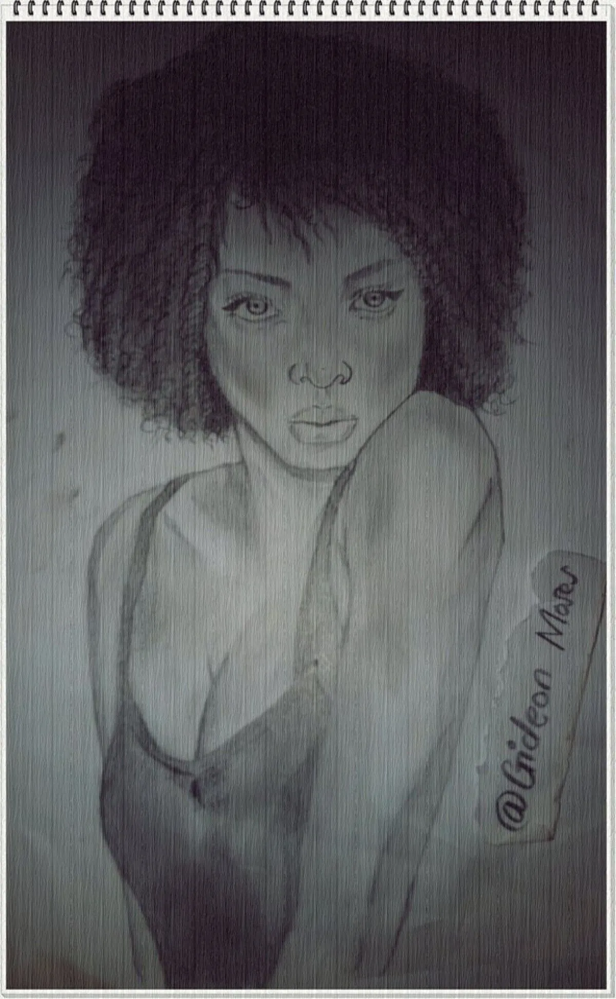 my pencil, artwork by gideon moses