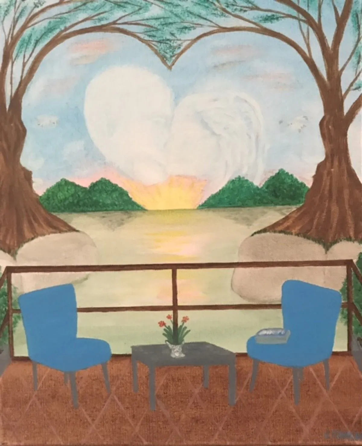 rêveries, artwork by Viviane RINCK