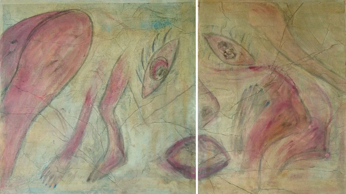 La femme transfigurée, artwork by Lilith Cazeneuve
