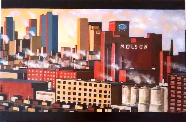 Montreal, œuvre de Mila philip