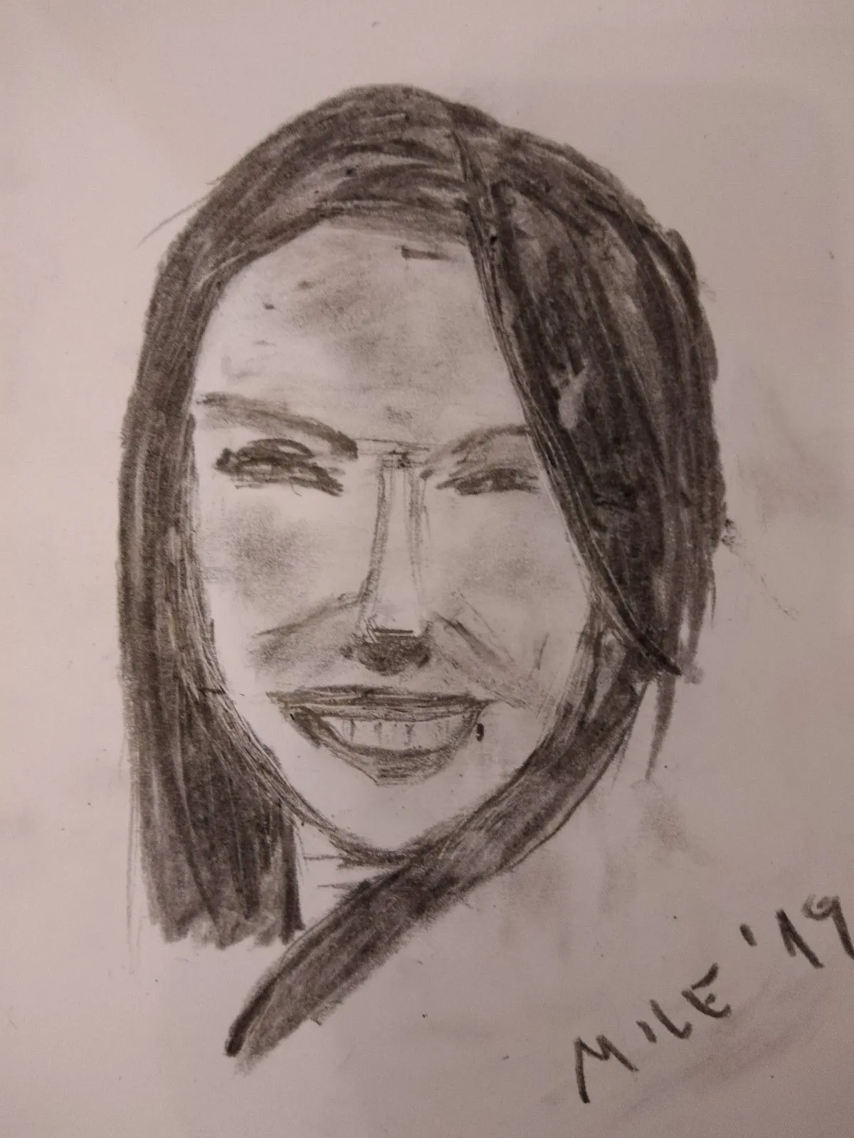 PORTRAIT, œuvre de Mile Vilotijevic