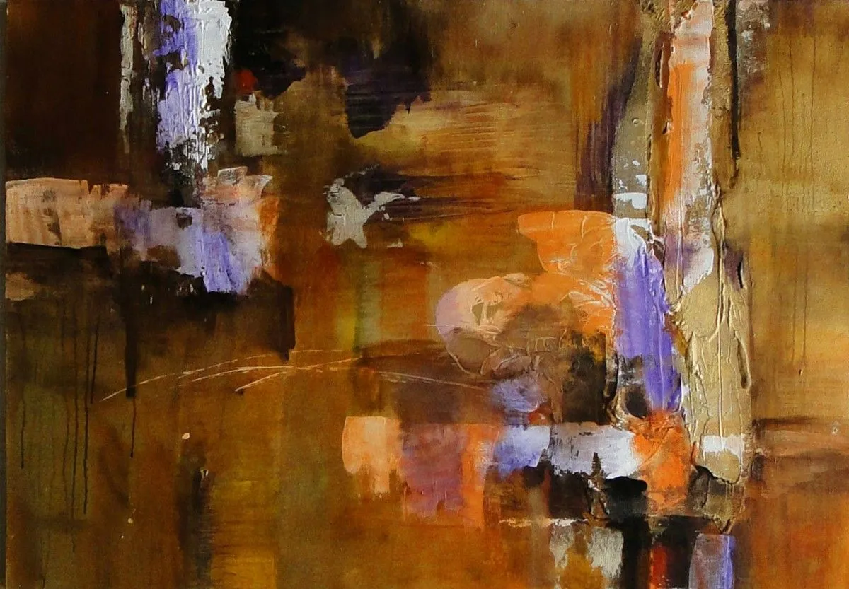 Reflejos 1, artwork by Marcela Ramirez-Aza