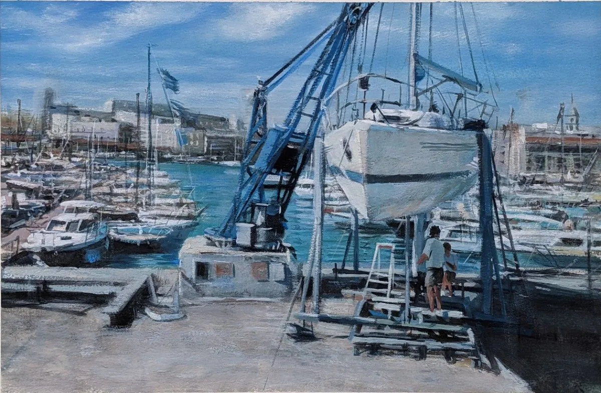 Marseille Shipyard, œuvre de Misure Nien