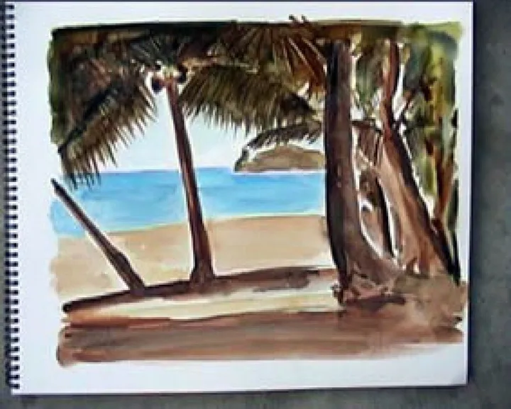 Grande anse, œuvre de Patrick Tubaro