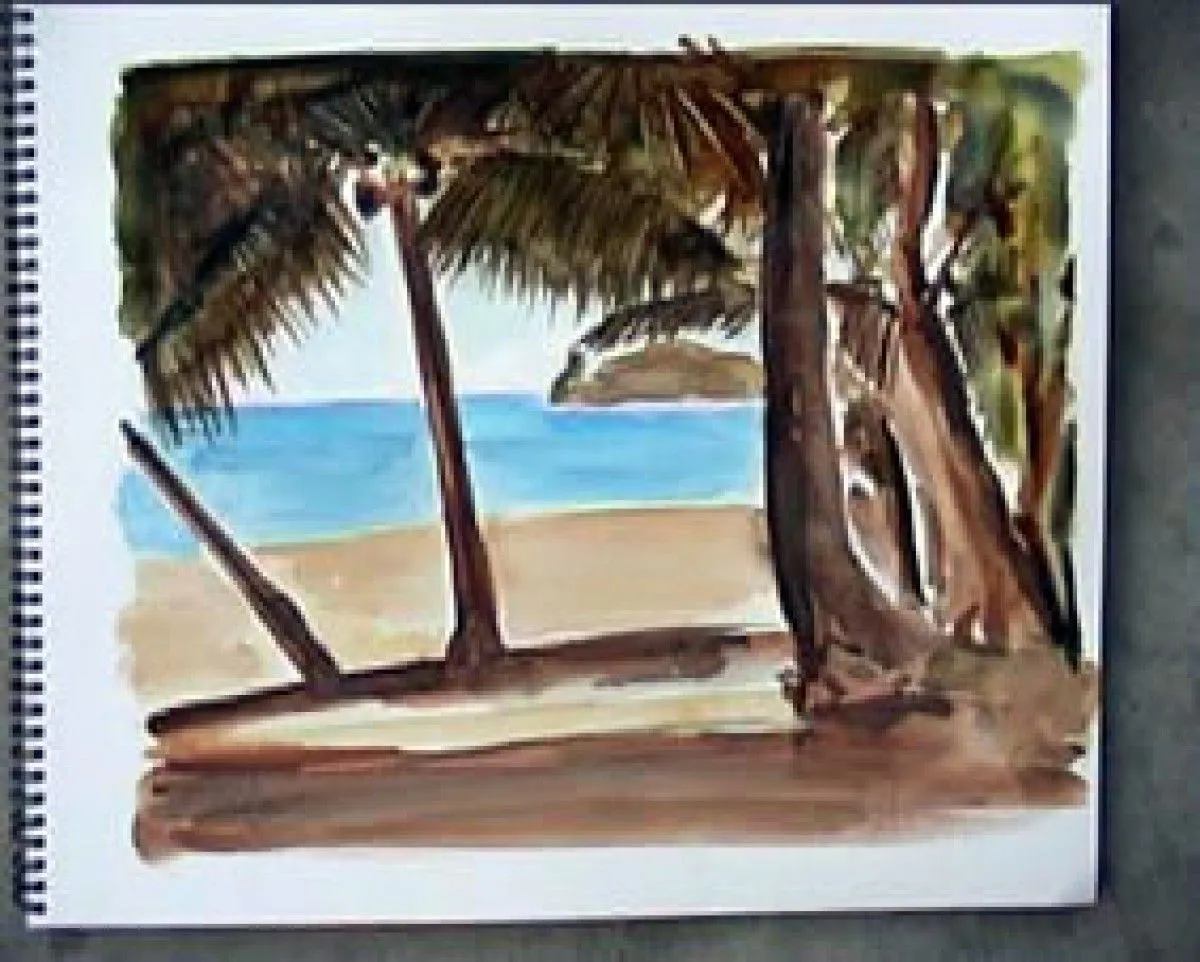 Grande anse, œuvre de Patrick Tubaro
