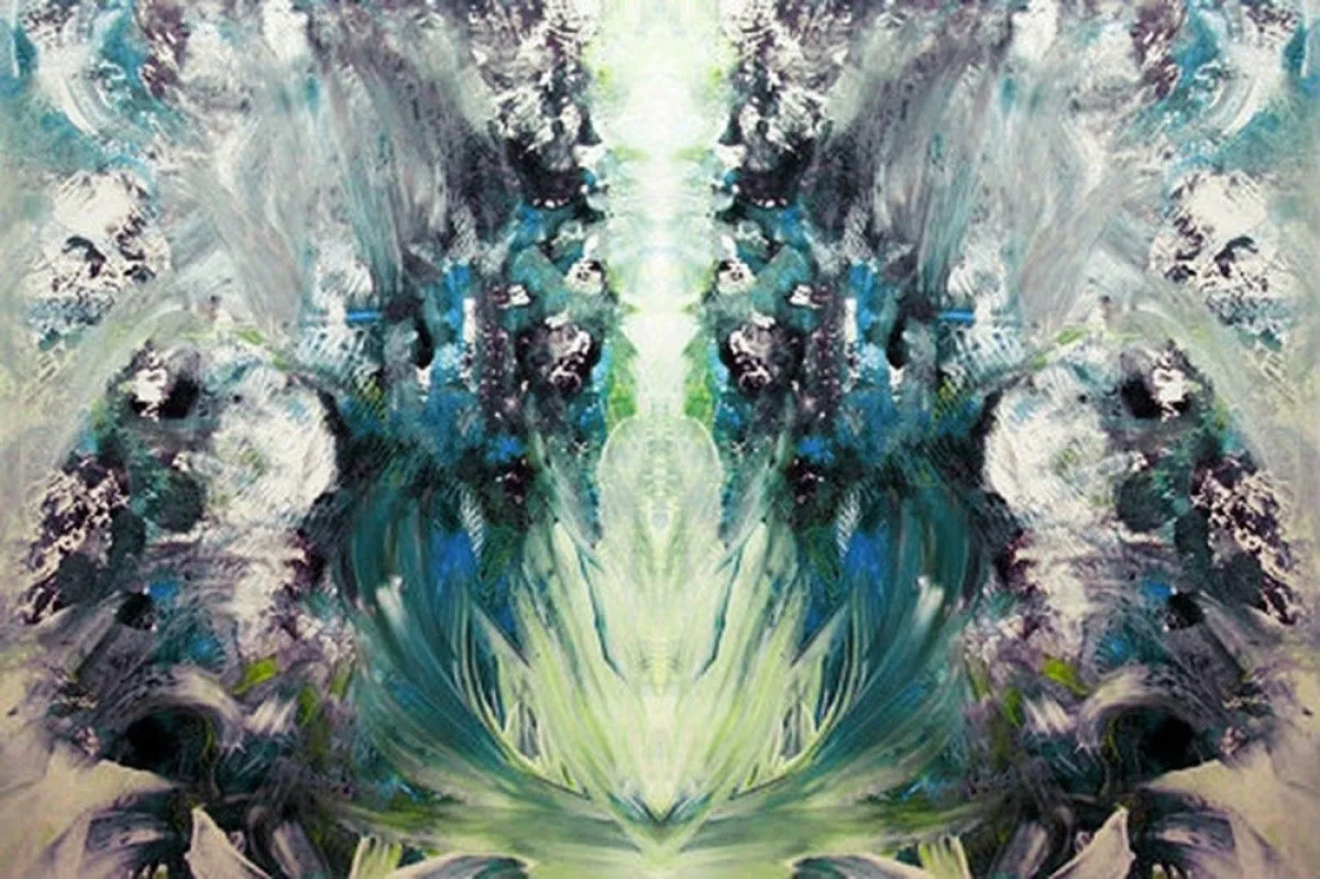 Eveil spirituel, œuvre de Elisabeth Lesguillier