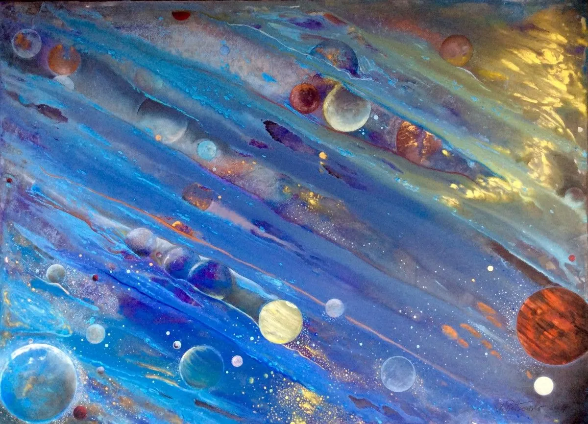 Universi, artwork by Von Piotrowski Isabell