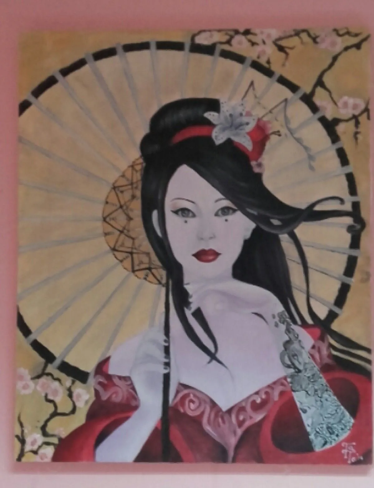 Japancat, artwork by Tamara Totic