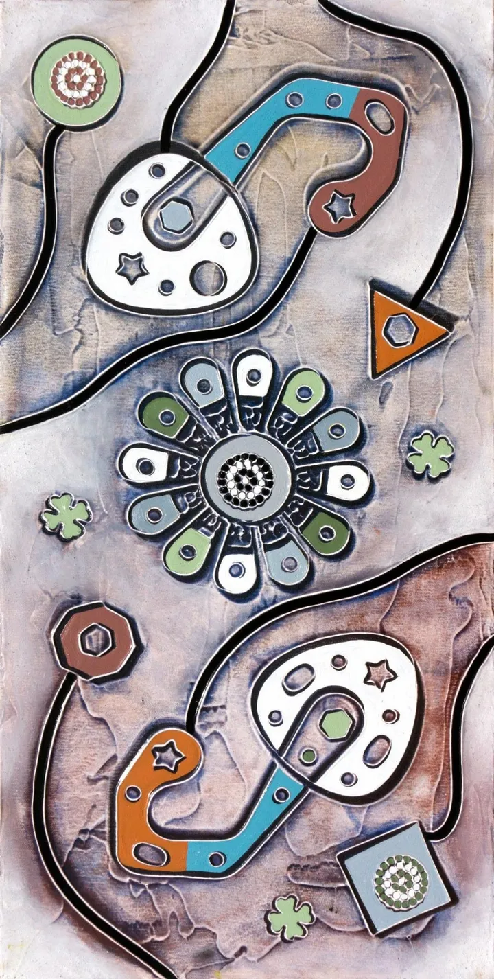 La giostra, artwork by Andrea Benetti