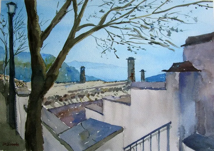 Bubión_1, artwork by Tito Llorente