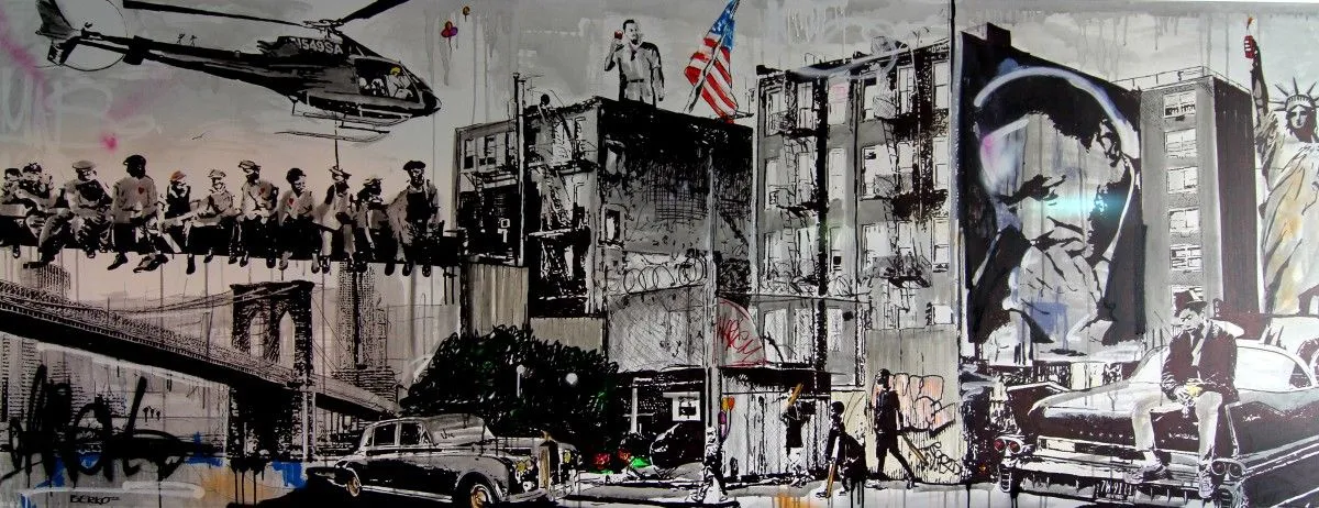 Harlem - Brooklyn, artwork by Berko .
