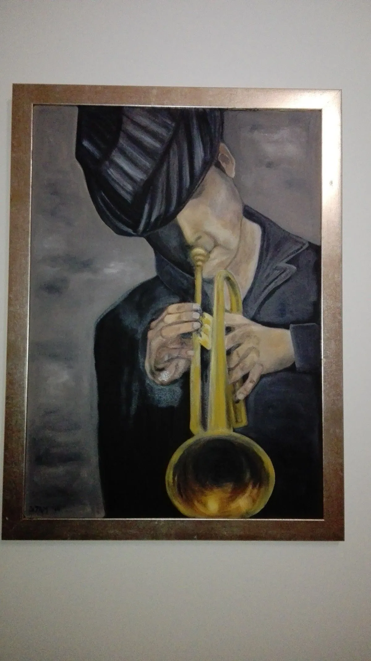 The musician n2, œuvre de Stamatia Grigora