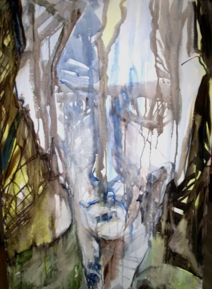 autoportrait, artwork by gabriel loriers
