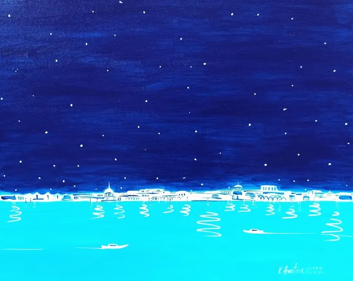 Midnight In Venice, œuvre de Katrina Avotina