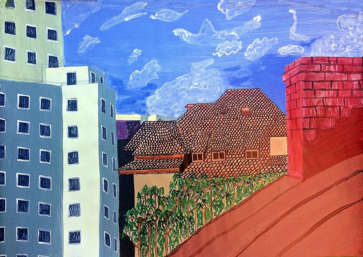 House, artwork by Zazulete Anuca Romanta Ion