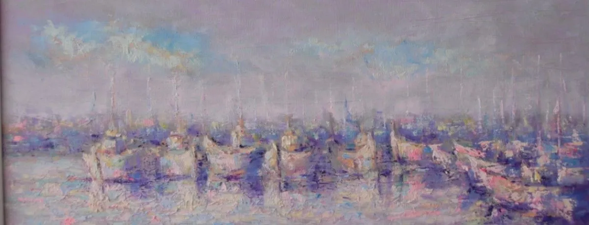 Pink port, œuvre de Leyla Aliyeva Onen