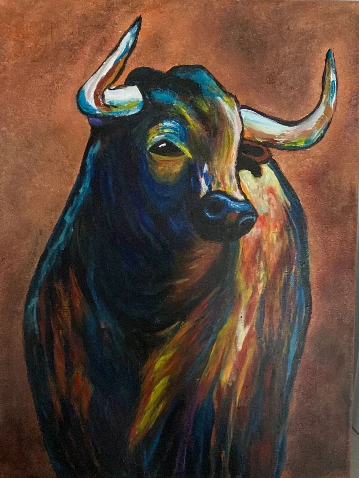 Taureau, œuvre de Anne Antoine
