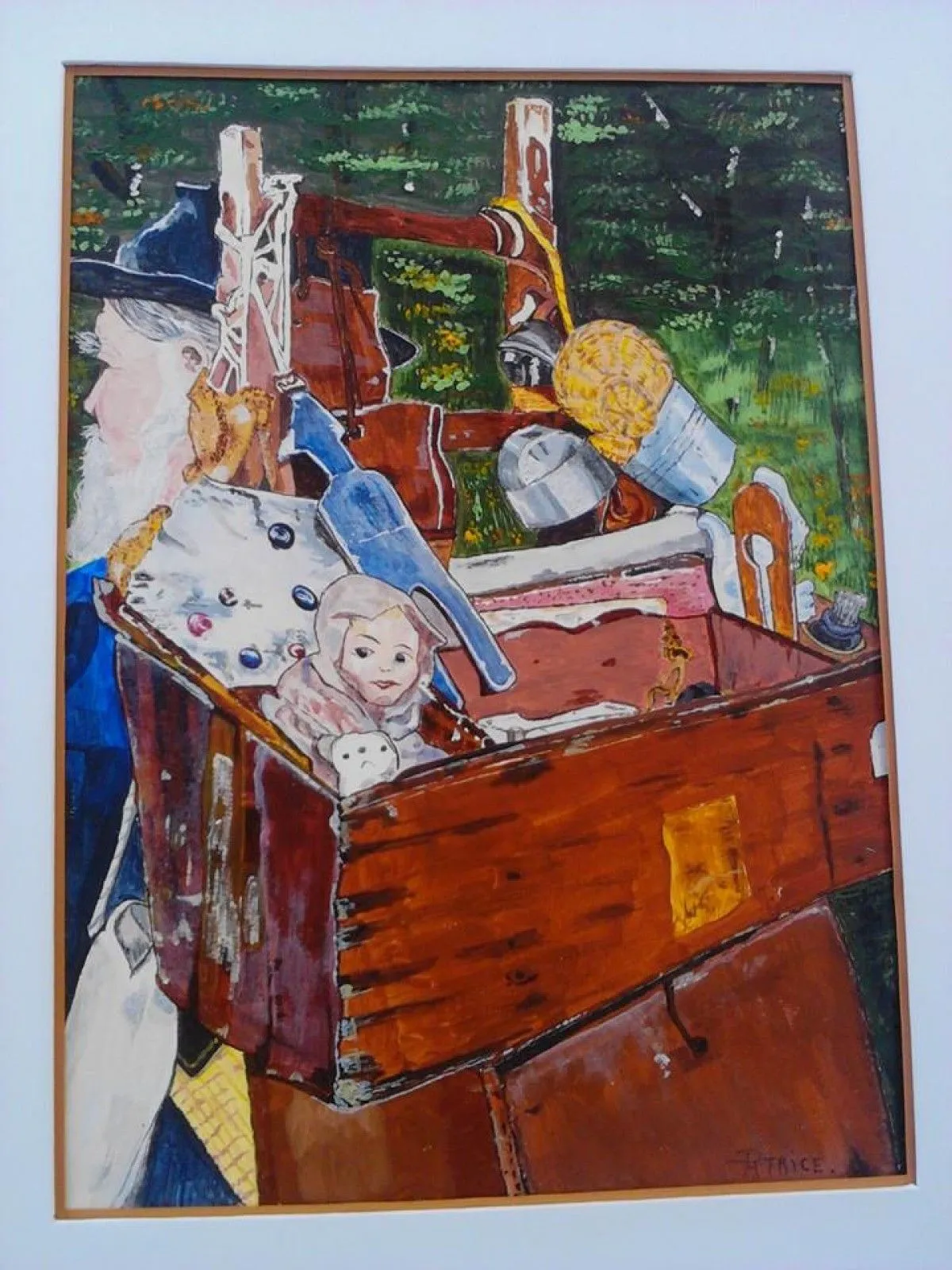 LE VAGABOND, œuvre de Patrice Suchet