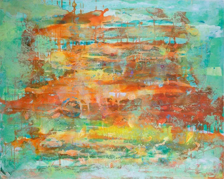 L'EXIL DU COUCHANT, œuvre de marie-pierre autonne