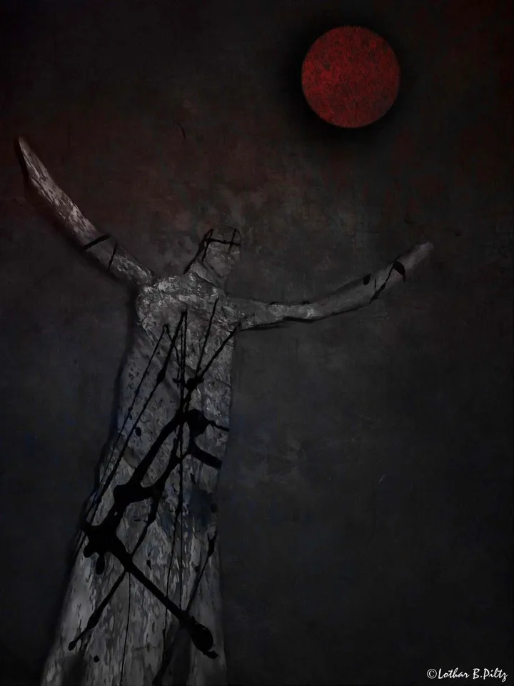 Shaman II., artwork by Lothar Boris Piltz