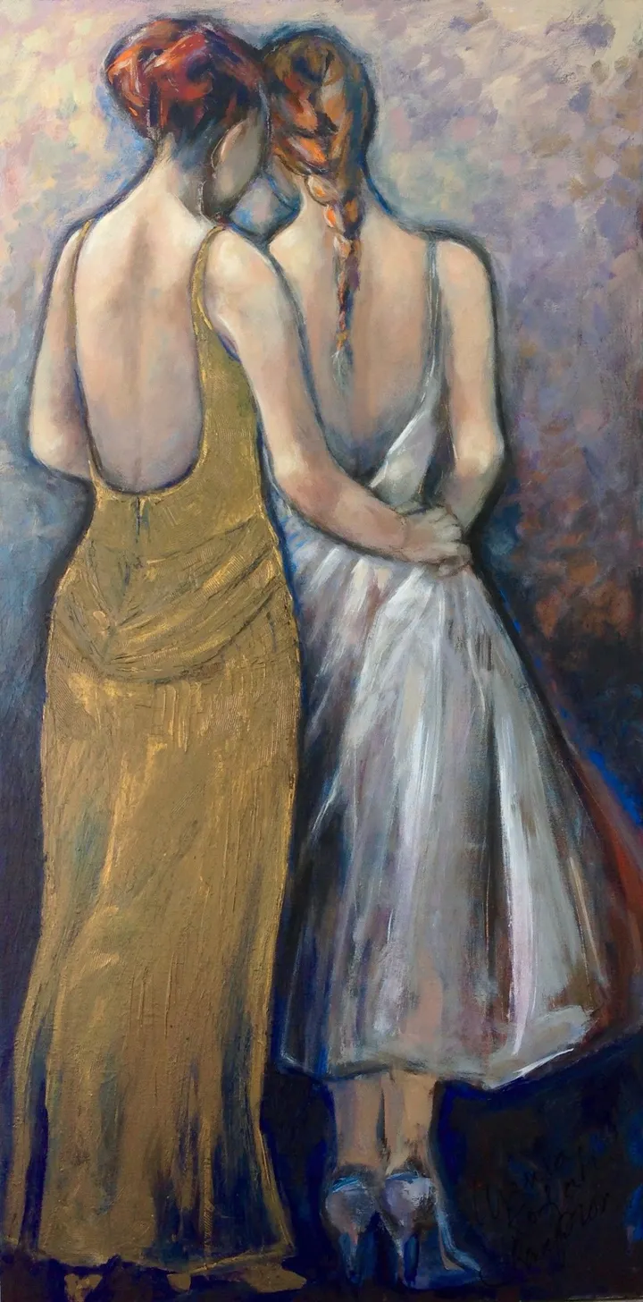 Dress Rehearsal, artwork by Ursula Lampron