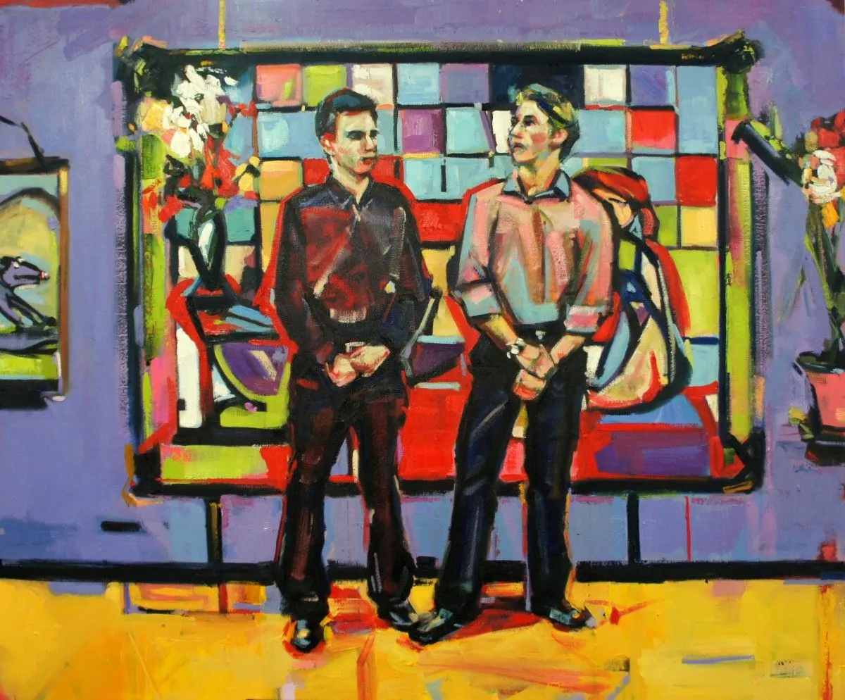 'Waiting', œuvre de L Ziraldo