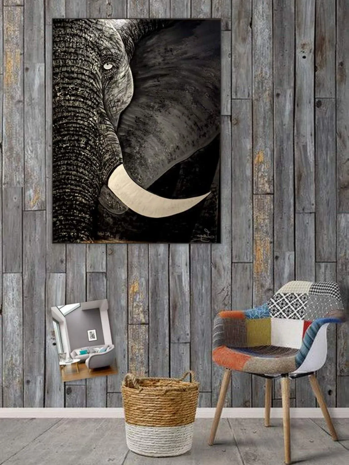 Éléphant mes amours, œuvre de Galerie d'Art Lego