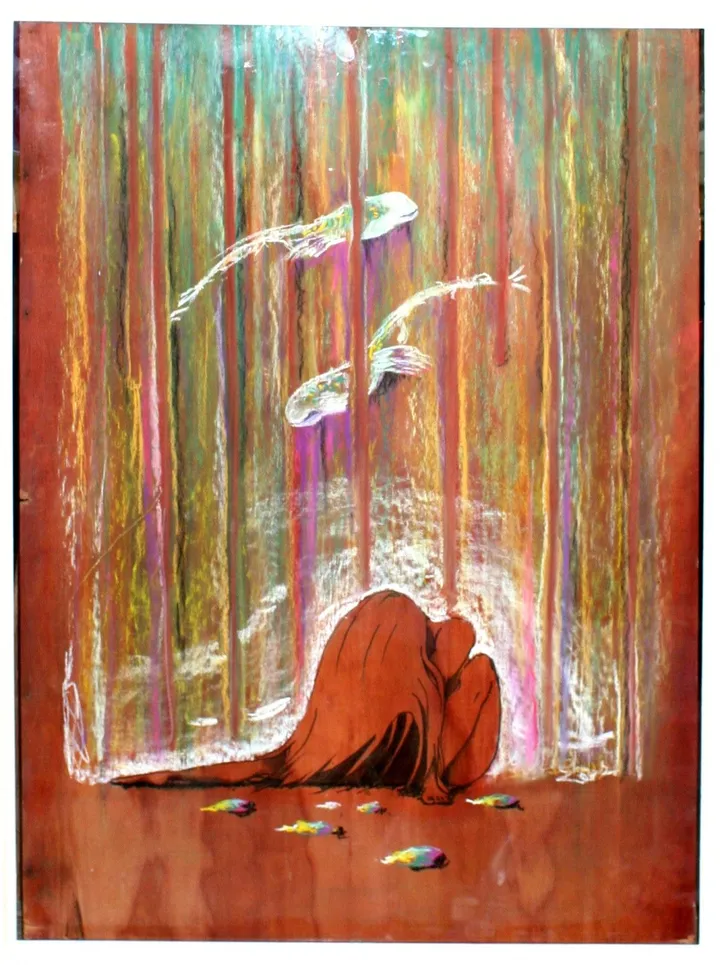 clef de l'âme 02, œuvre de pauline clair